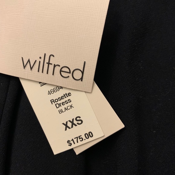 BNWT Aritzia Wilfred Rosette Dress - Picture 4 of 4